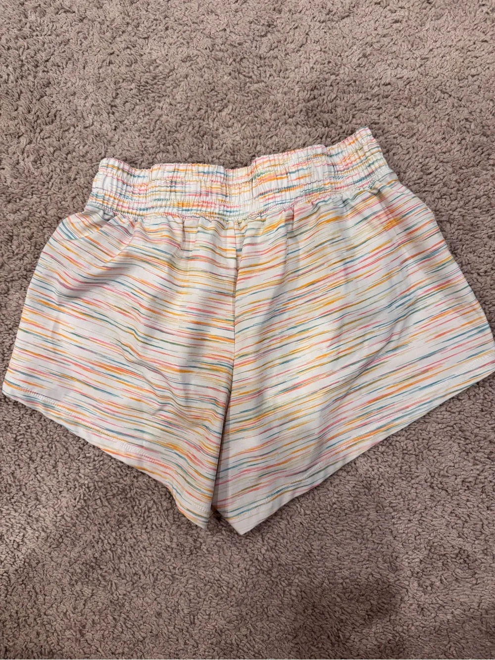 DSG Girls Light Multi-Striped Shorts